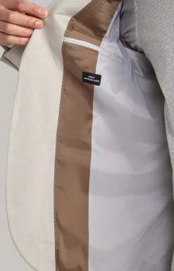 Damon Modular Jersey Jacket in Sand