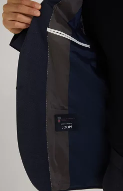 Damon-Gun Suit in Dark Blue Check