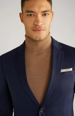 Damon-Gun Suit in Dark Blue Mélange