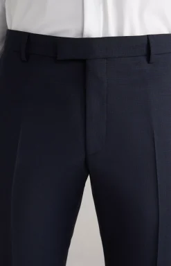 Damon-Gun Suit in Dark Blue mélange