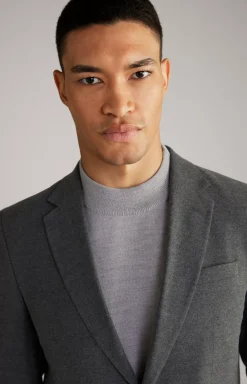 Damon-Gun Suit in Grey Mélange
