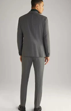 Damon-Gun Suit in Grey Mélange