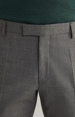 Damon-Gun Suit in Grey Mélange