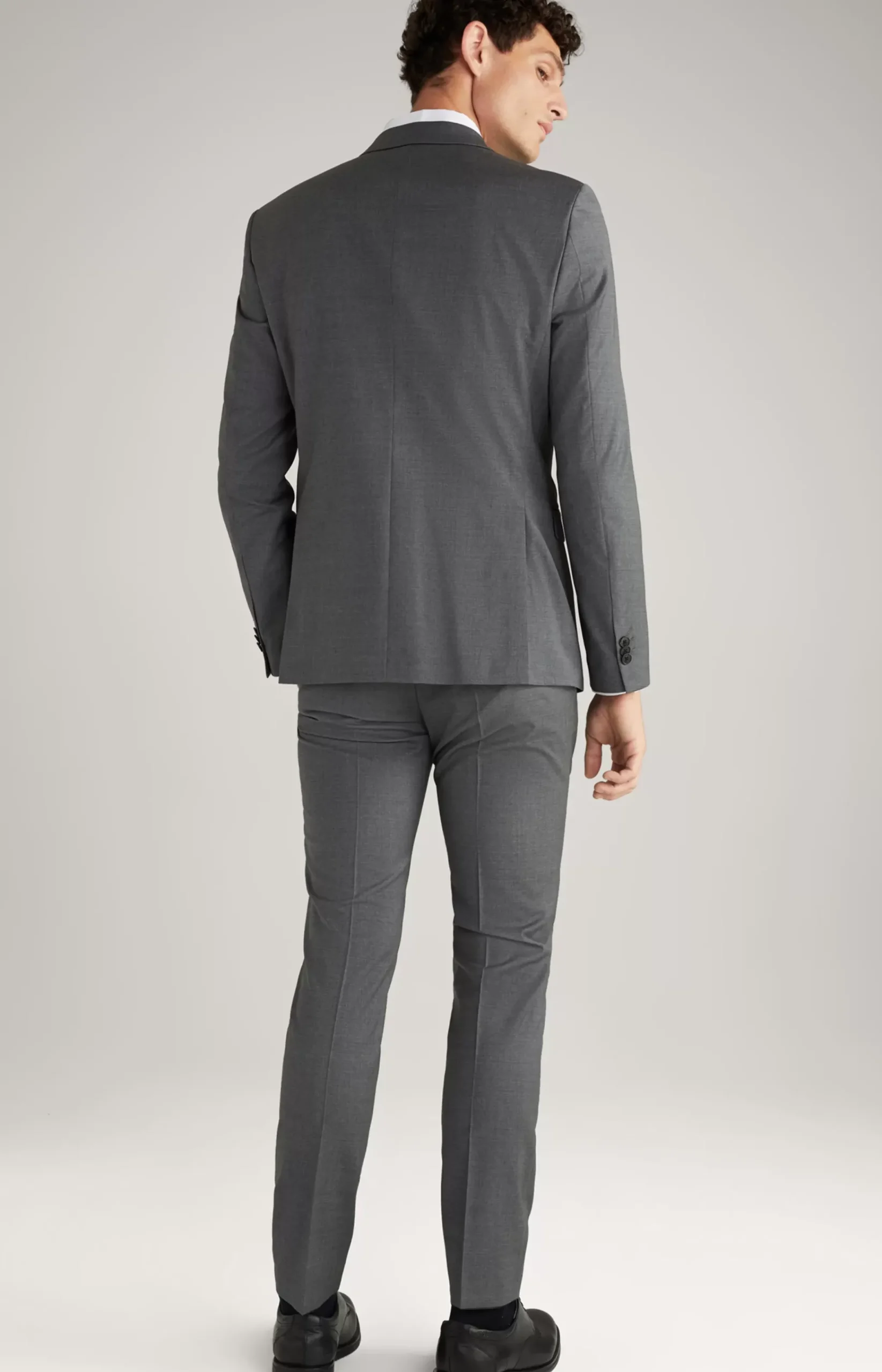 Damon-Gun Suit in Grey Mélange