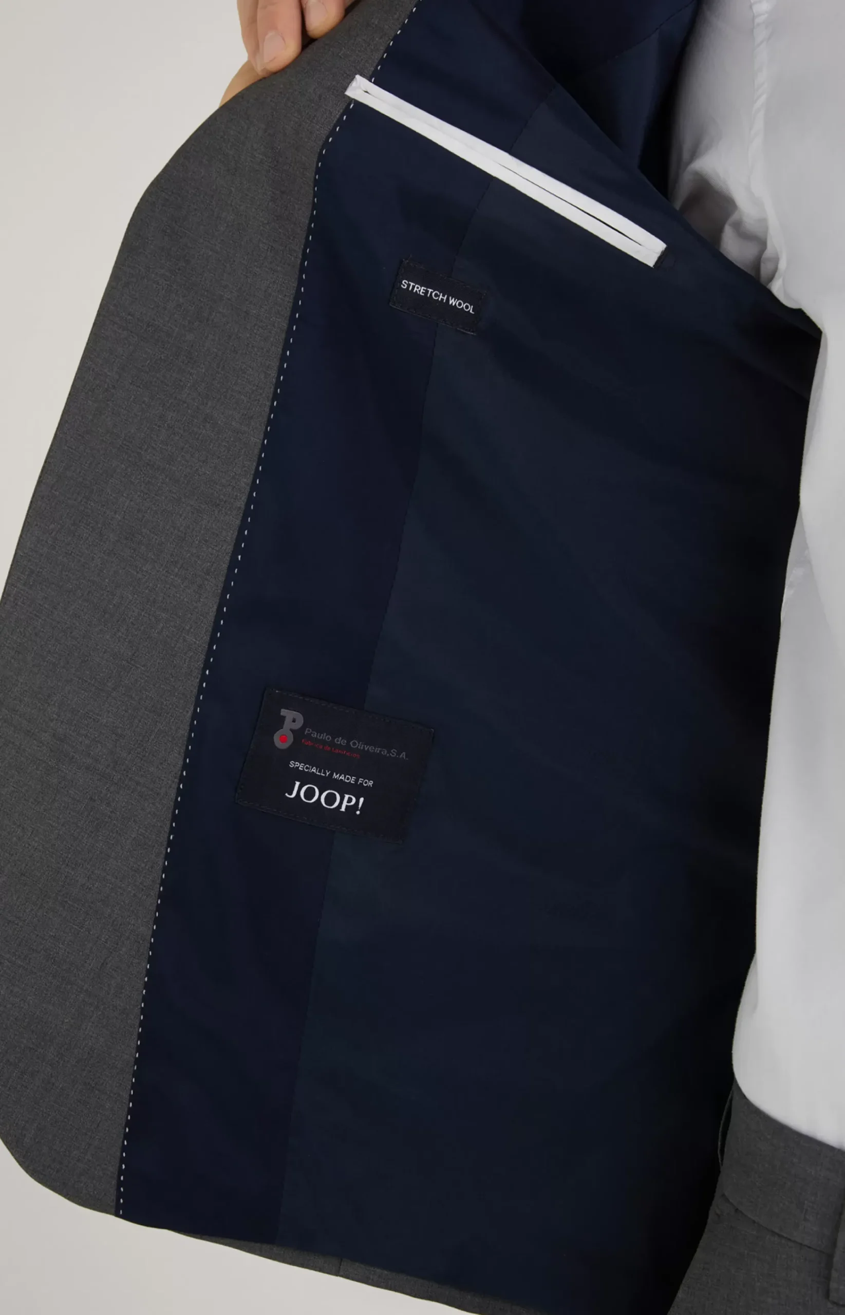 Damon-Gun Suit in Grey Mélange