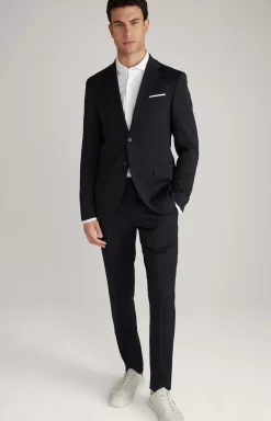 Damon-Gun Travel Suit in Dark Blue