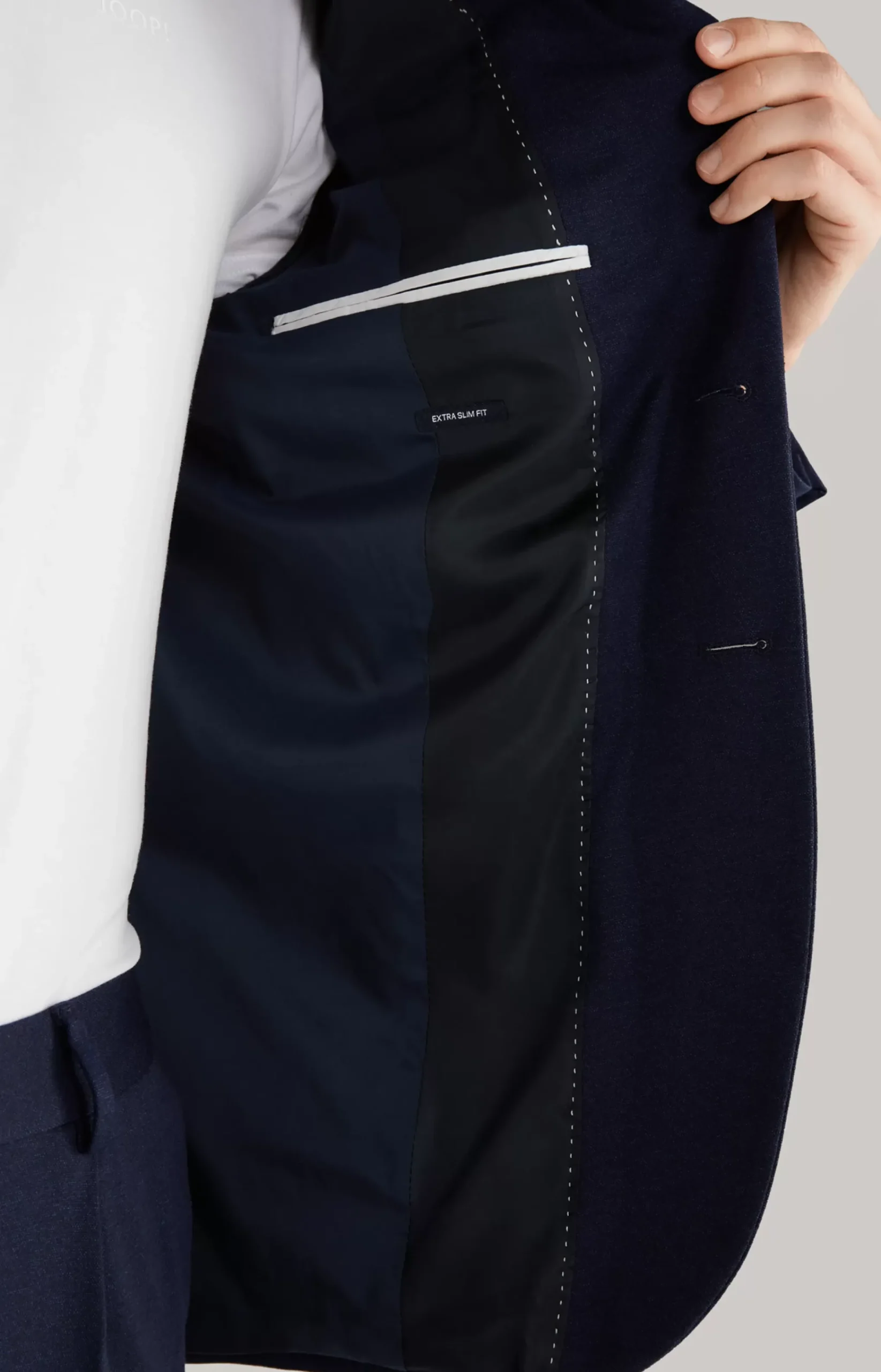 Dash Jersey Jacket in Navy Flecked
