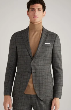 Dash Modular Jacket in a Grey Check