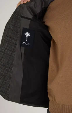 Dash Modular Jacket in a Grey Check