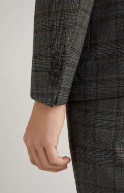 Dash Modular Jacket in a Grey Check