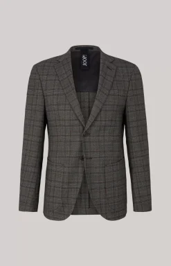 Dash Modular Jacket in a Grey Check