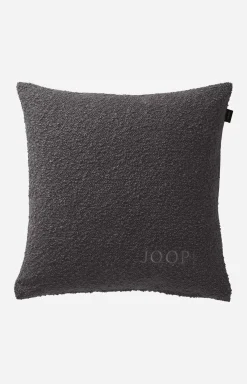 Decorative pillow case JOOP! TOUCH in Anthracite, 40 x 40 cm