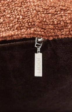 Decorative pillow case JOOP! TOUCH in Copper, 40 x 40 cm