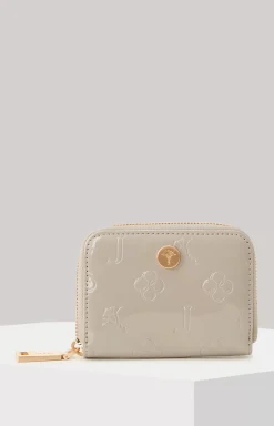 Decoro Lucente Aena Wallet in Greige