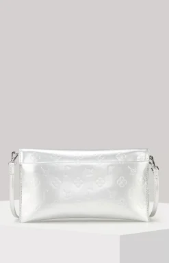 Decoro Lucente Cadea Clutch in Silver