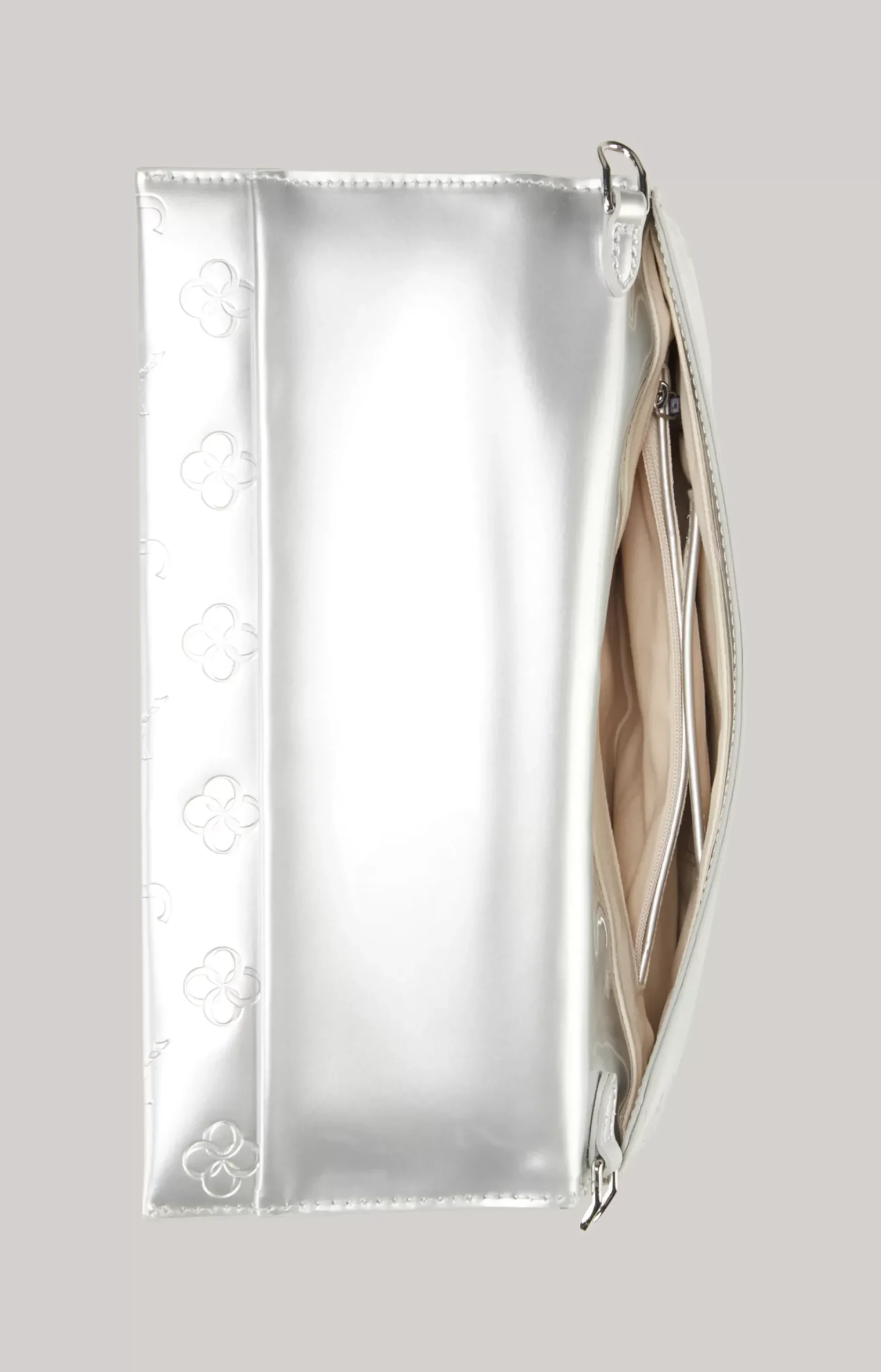 Decoro Lucente Cadea Clutch in Silver
