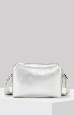Decoro Lucente Cloe Shoulder Bag in Silver