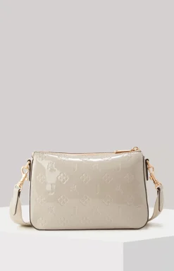 Decoro Lucente Jasmina Shoulder Bag in Greige
