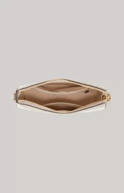 Decoro Lucente Jasmina Shoulder Bag in Greige