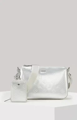 Decoro Lucente Jasmina Shoulder Bag in Silver