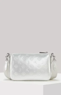 Decoro Lucente Jasmina Shoulder Bag in Silver