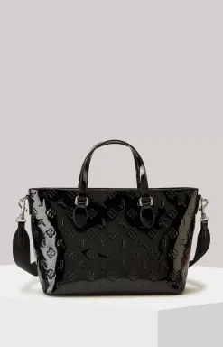 Decoro Lucente Mariella Handbag in Black