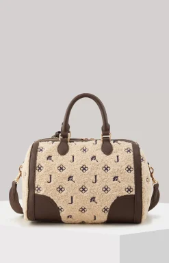 Decoro Peluche Aurora Handbag in Beige