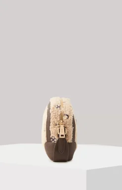Decoro Peluche Cloe Shoulder Bag in Beige