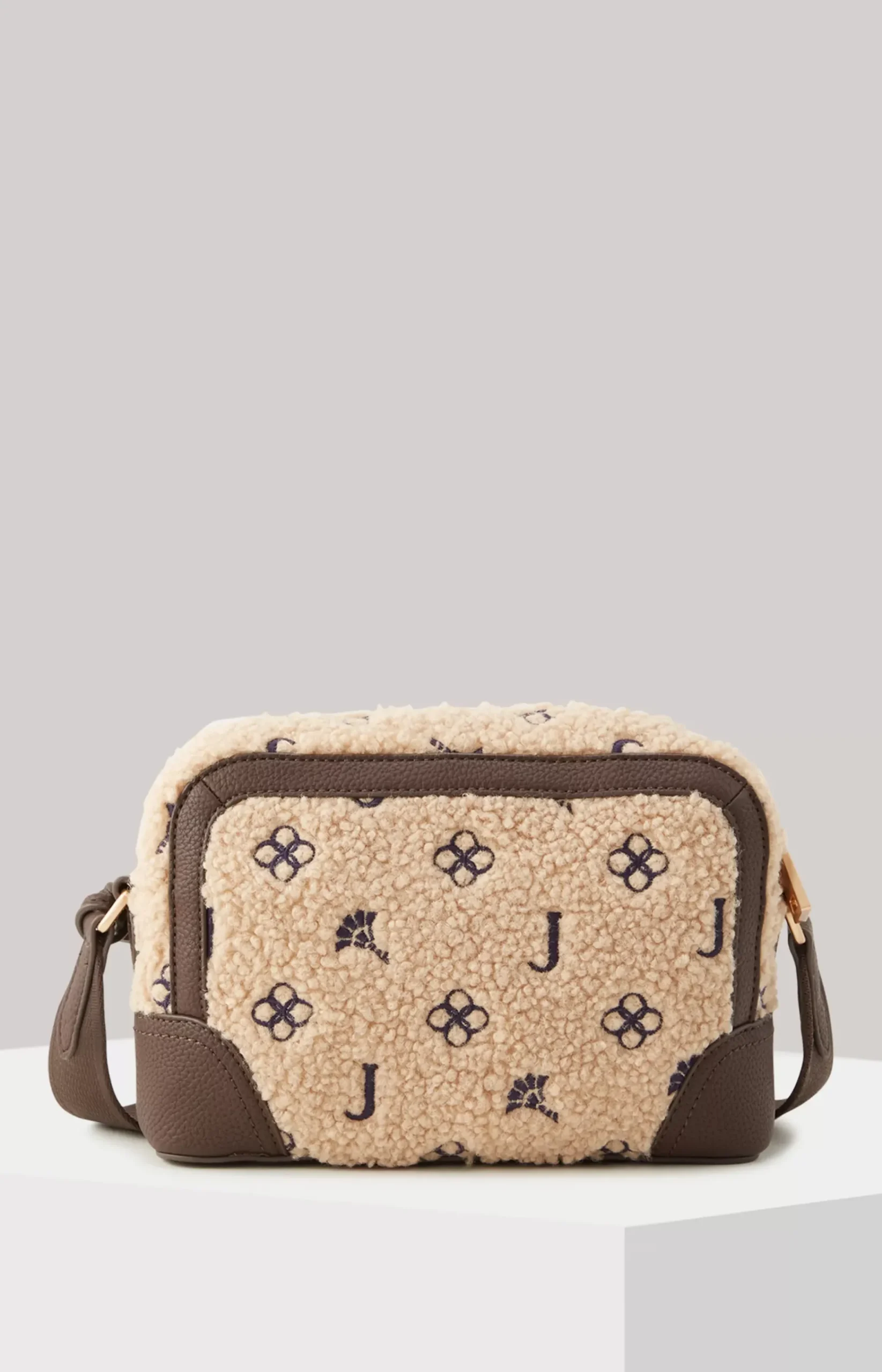 Decoro Peluche Cloe Shoulder Bag in Beige