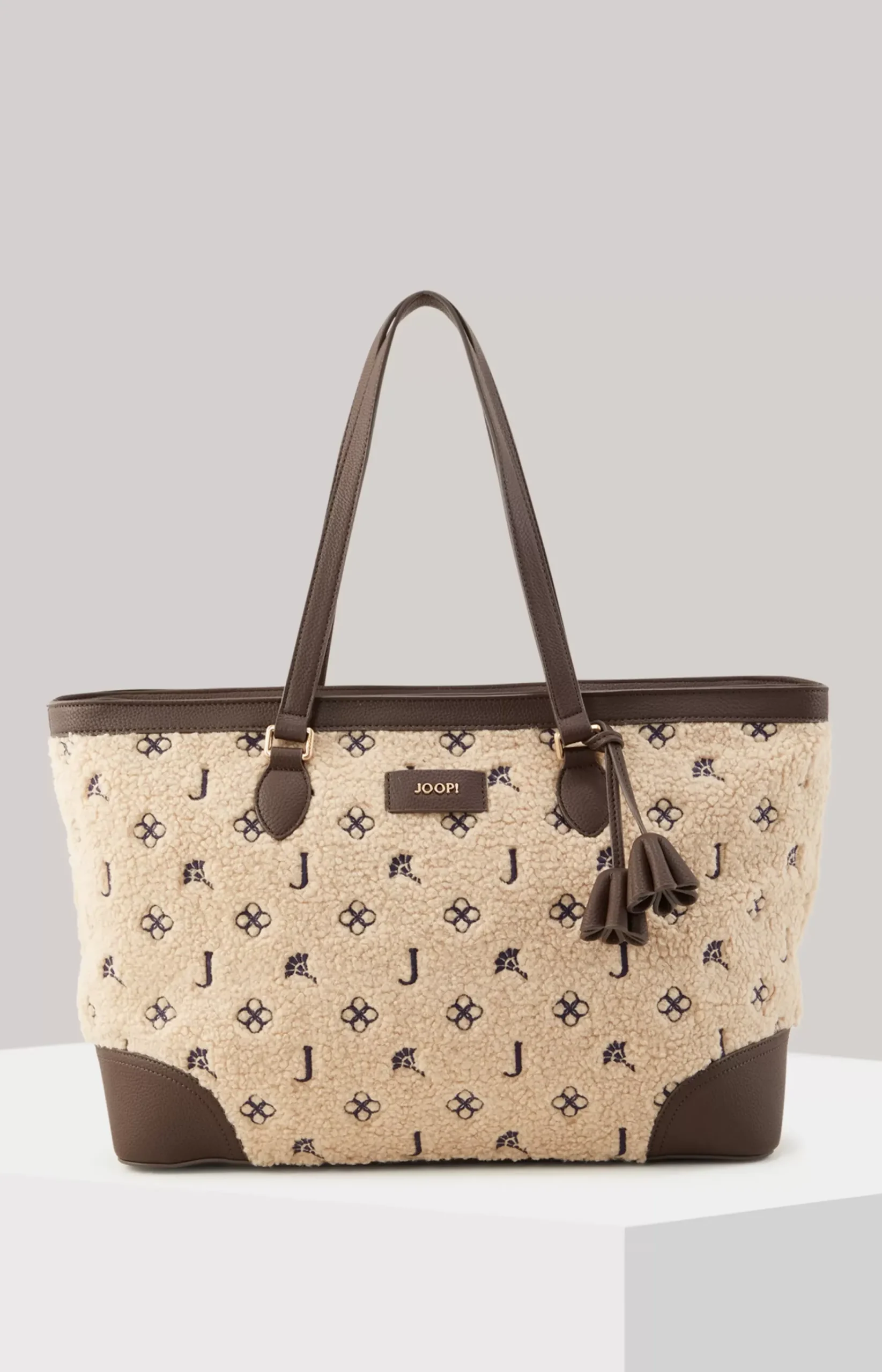 Decoro Peluche Mariella Shopper in Beige