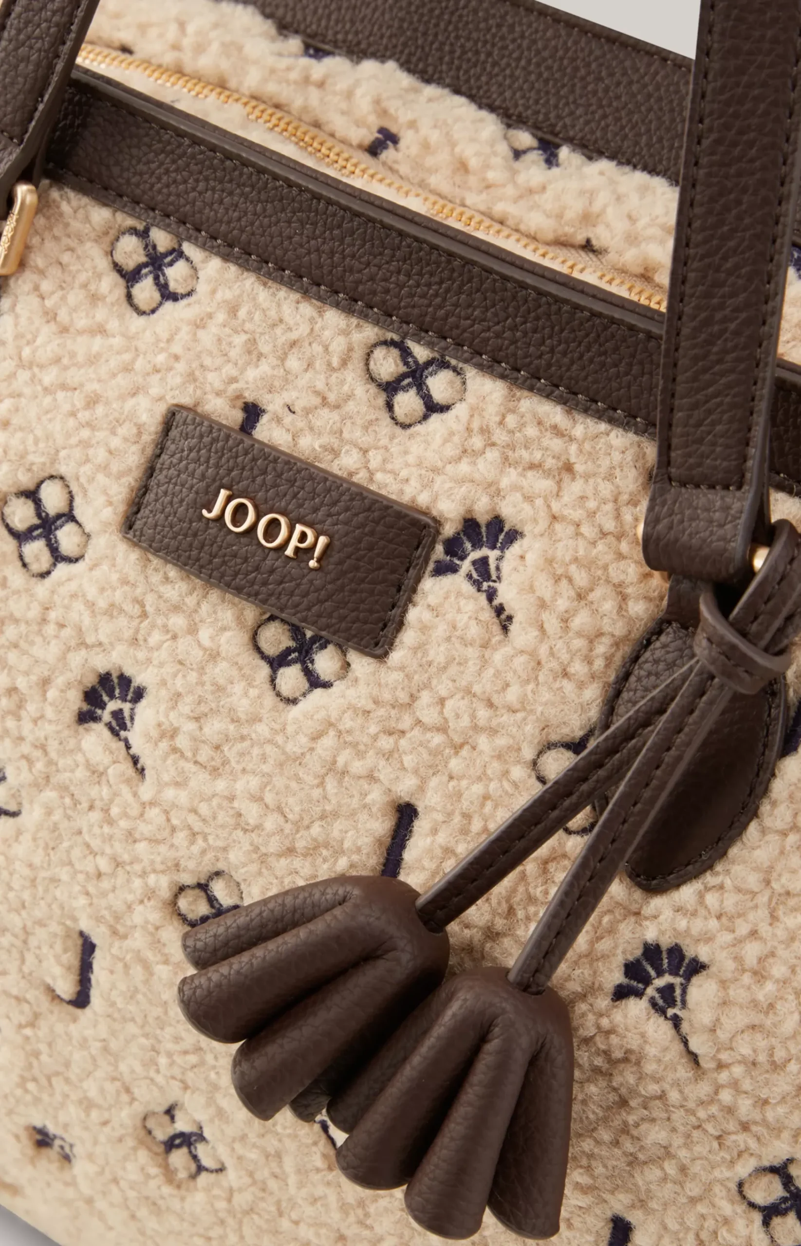 Decoro Peluche Mariella Shopper in Beige