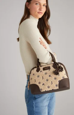 Decoro Peluche Suzi Handbag in Beige