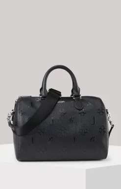 Decoro Stampa Aurora Handbag in Black
