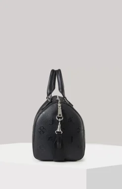 Decoro Stampa Aurora Handbag in Black