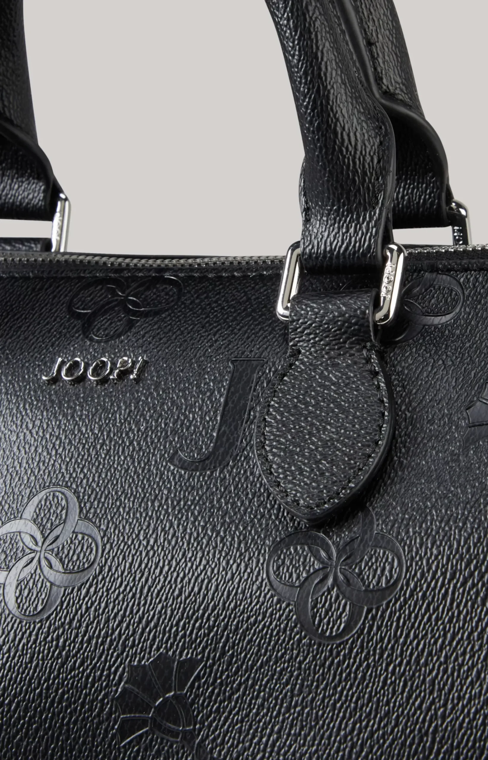 Decoro Stampa Aurora Handbag in Black