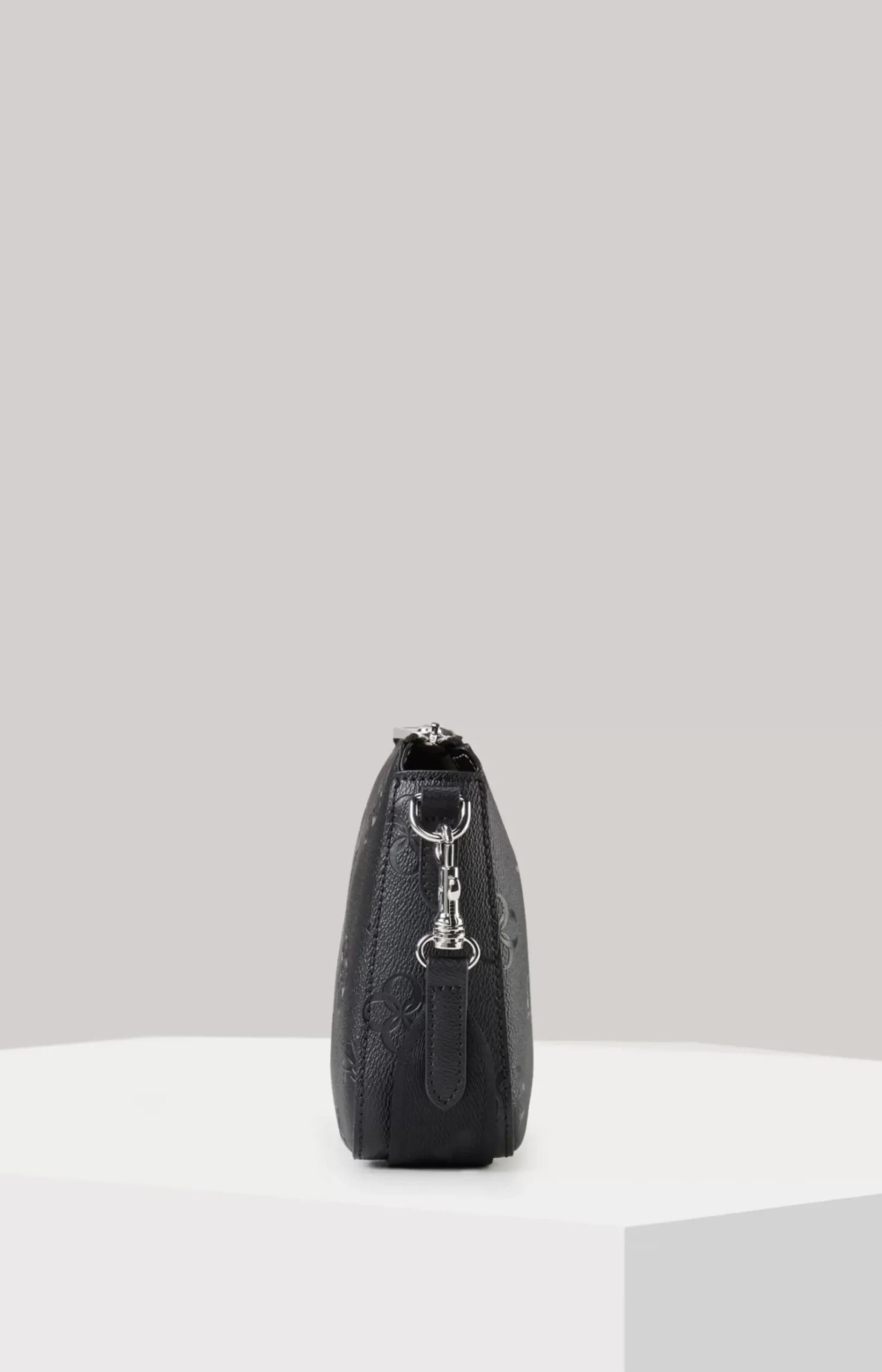 Decoro Stampa Jasmina Shoulder Bag in Black