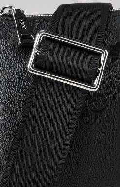 Decoro Stampa Jasmina Shoulder Bag in Black