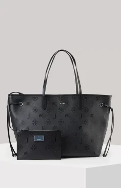 Decoro Stampa Lara XL Shopper in Black