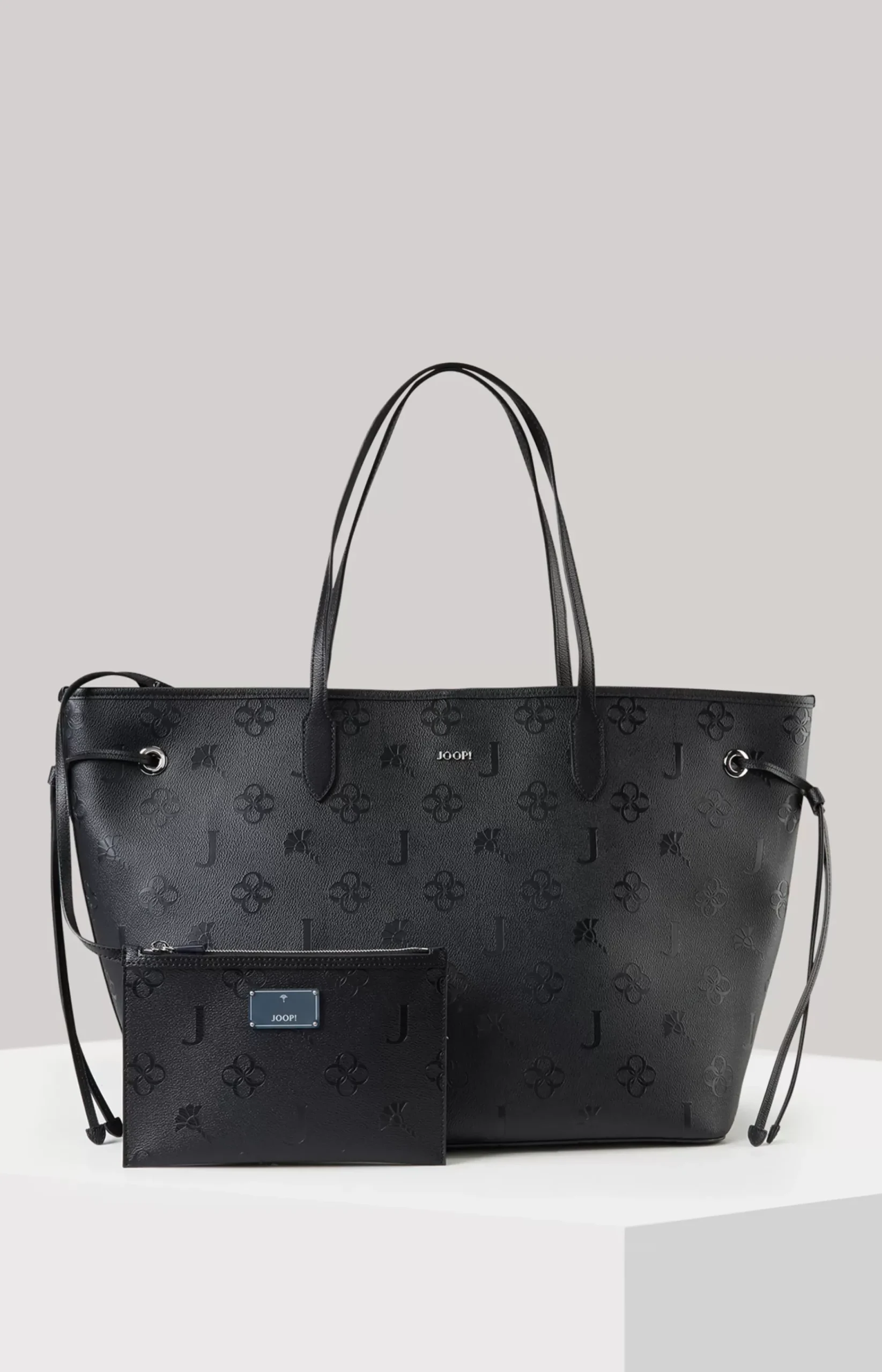 Decoro Stampa Lara XL Shopper in Black