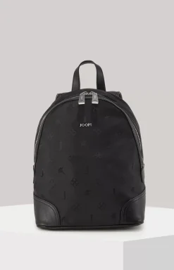Decoro Tessuto Enrica Rucksack in Black