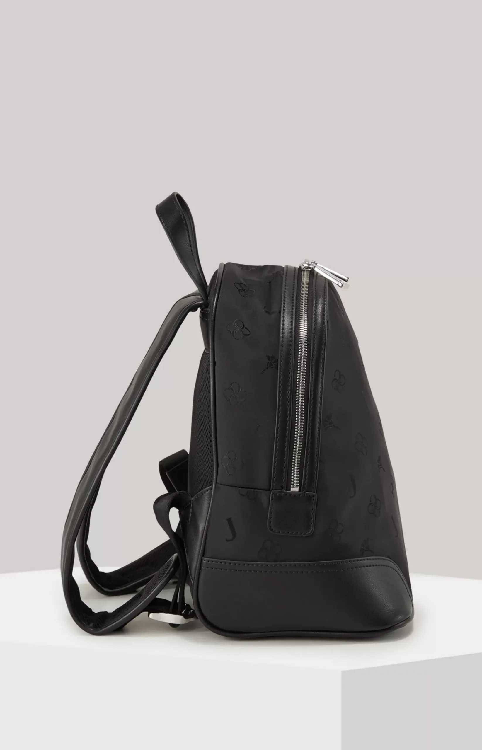 Decoro Tessuto Enrica Rucksack in Black