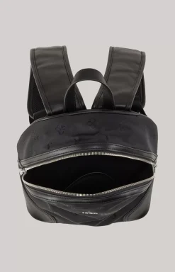 Decoro Tessuto Enrica Rucksack in Black