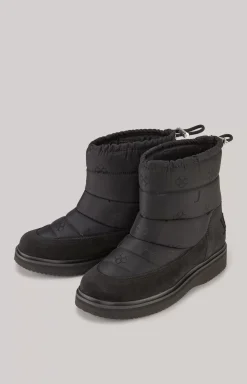 Decoro Tessuto Telos Snow Boots in Black