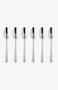 Dining Glamour Espresso Spoons - Set of 6 in Shiny Look