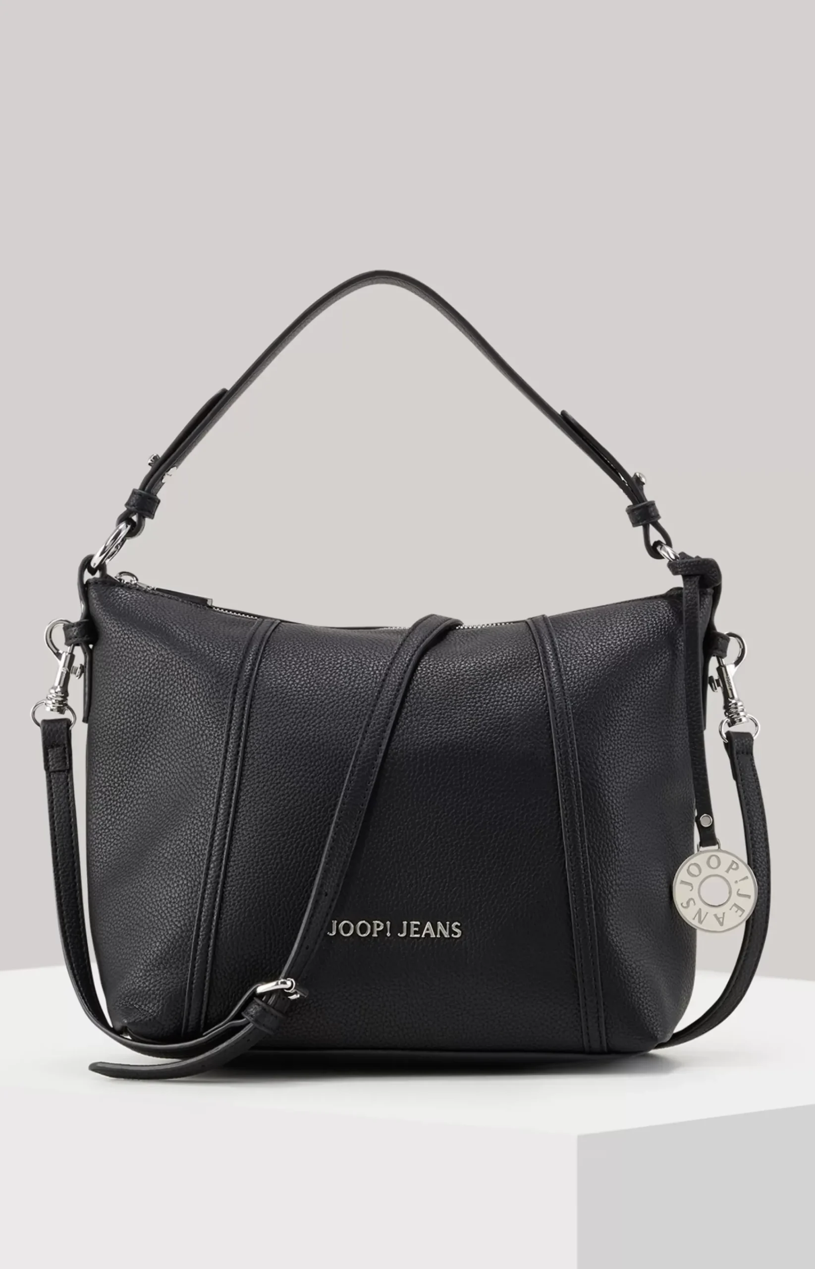 Diurno Dalia Hobo Bag in Black