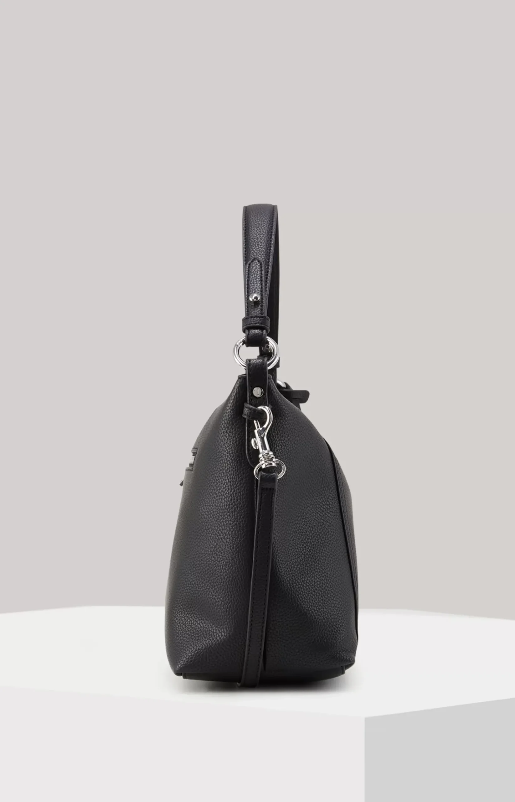 Diurno Dalia Hobo Bag in Black