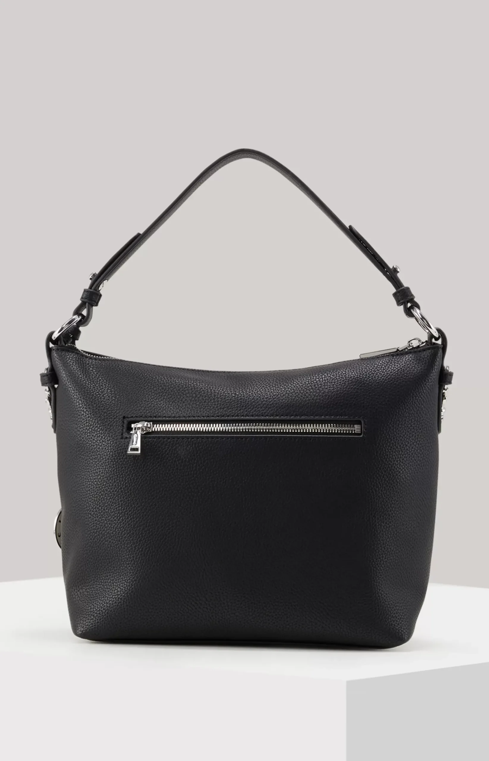 Diurno Dalia Hobo Bag in Black