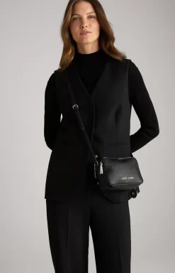Diurno Susan Shoulder Bag in Black