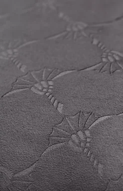 Emboss pillow case (38 x 38 cm), anthracite