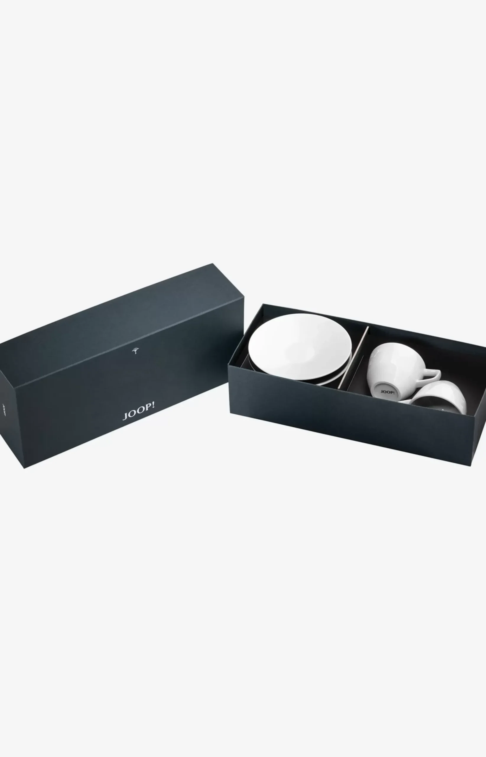 Faded Cornflower Expresso Cup - Set of 2 in White